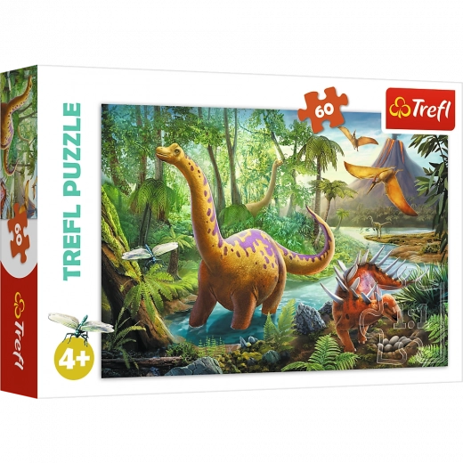 Puzzle Trefl Dinosaury 60 el.