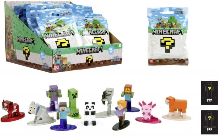 minecraft nanofigúrka v sáčku