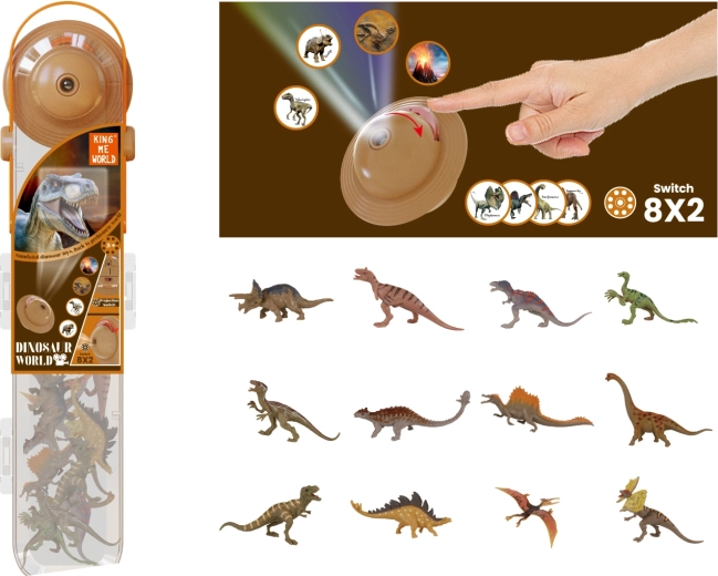 PLEJO dinosaury s projektorom