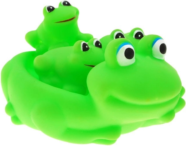 Sada 4 žabiek do kúpeľa aj bazéna