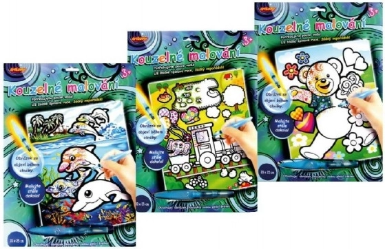 Kúzelné maľovanie Vodou - Veselý Vláčik