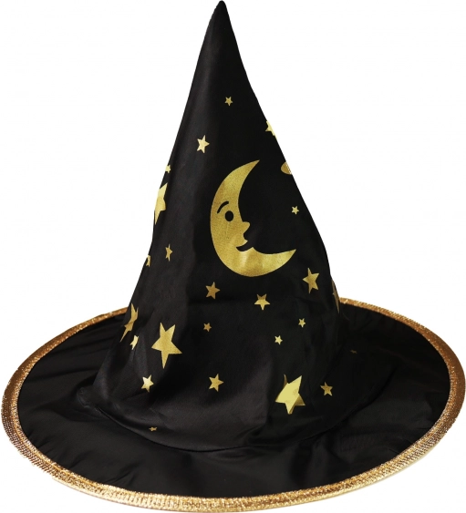 Detský čarodejnícky klobúk na Halloween