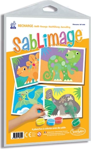 Sentosphere Sablimage sada pieskových obrázkov dinosauri