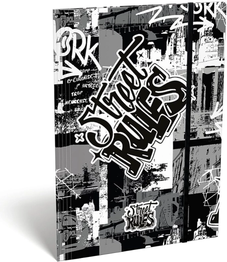 LizzyCard spisové dosky A4 Street Rules
