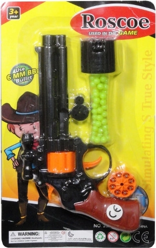 Trifox pištoľ 2v1 na kapsle a plastové guľôčky