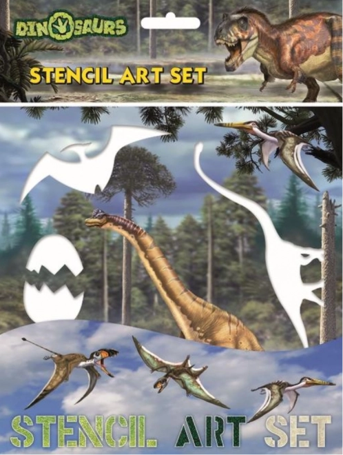 Zábavné šablóny dinosaury