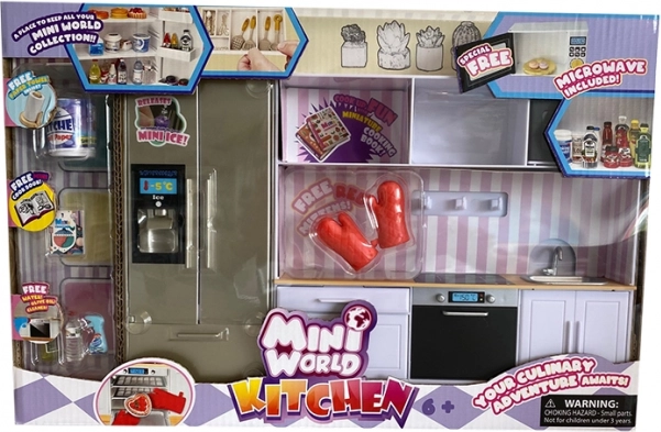 Mini kuchynka pre bábiky 29 cm