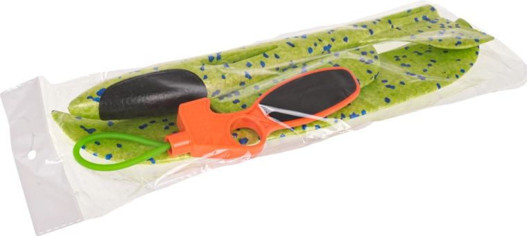 Penaové hádzadlo s ručným katapultom – Zelený