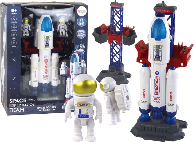 Vesmírna misia Raketa Zero Vesmírna raketa Astronauti