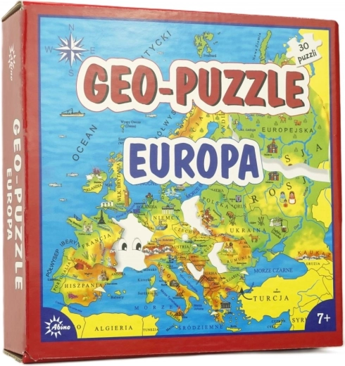 Puzzle Geo-Puzzle Európa