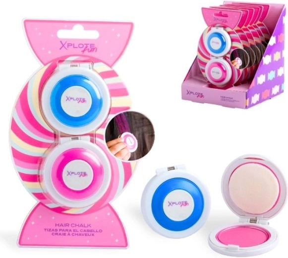 Kriedy na vlasy Sweet Candy (2 farby) - 1 kus