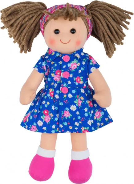 Bigjigs Toys látková bábika Hollie 28 cm