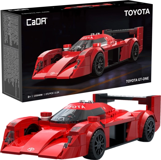 Stavebnica CaDA pretekárske auto Toyota GT-One (272 dielikov)
