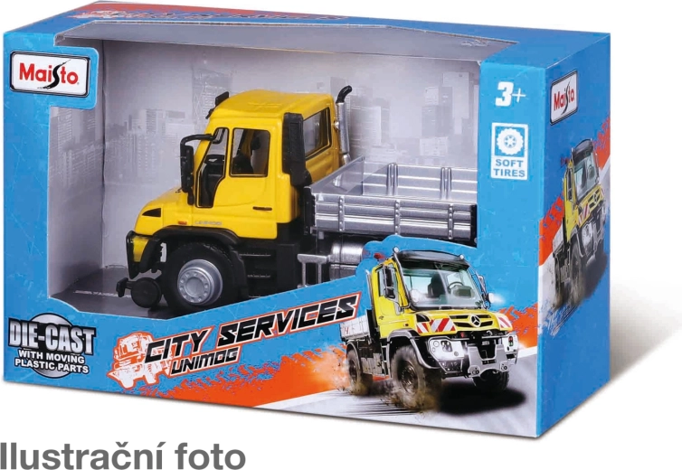 Maisto Unimog City Service model pracovného vozidla