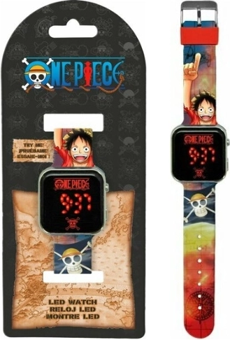 Digitálne LED hodinky One Piece pre deti
