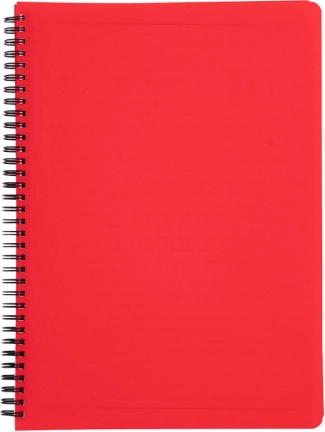 Kruhový blok A4 Classic červený
