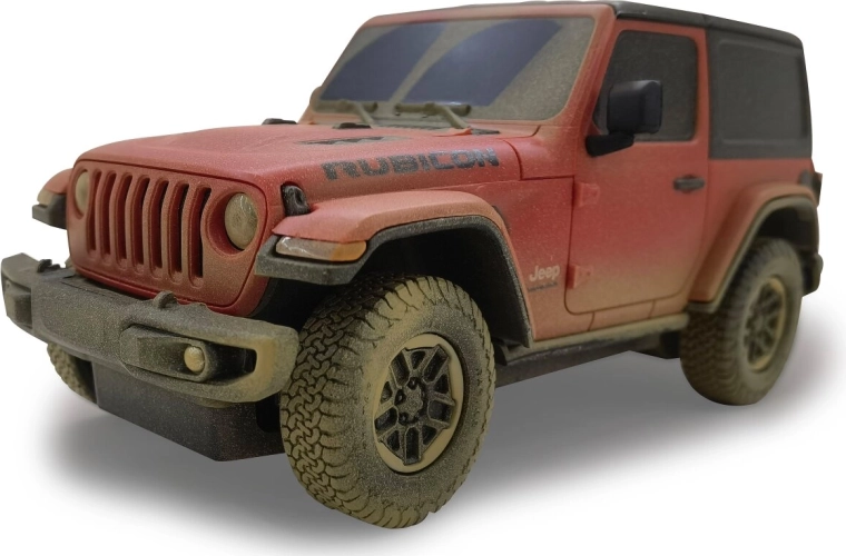 Realistický vzhľad Jeep Wrangler Rubicon