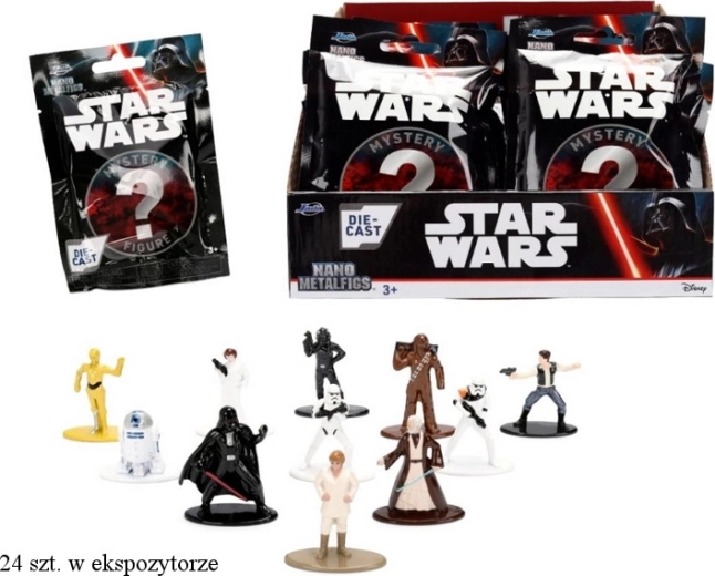 Jada STAR WARS mini kovová figúrka 4 cm – vrecko s prekvapením