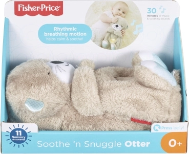 Upokojujúca plyšová vydra s dychom FISHER‑PRICE