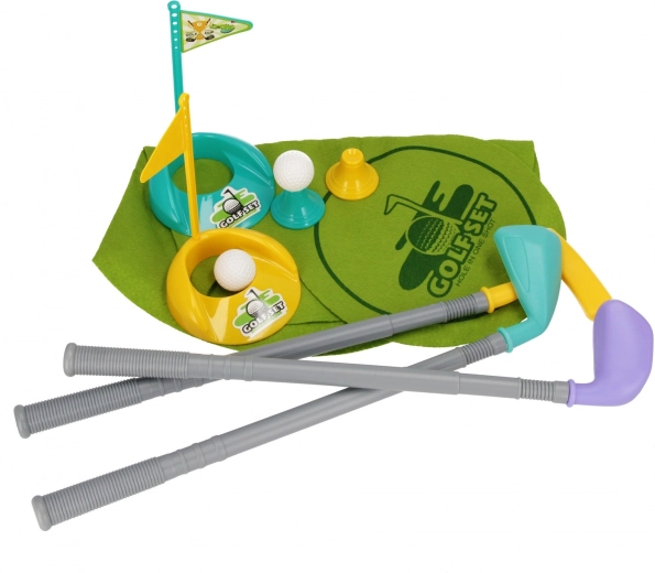 Kompletná výbava pre detský minigolf