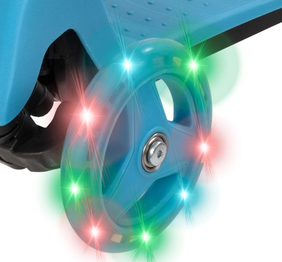 Svietiace LED kolieska pre väčšiu zábavu