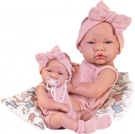 Realistická bábika bábätko s celovinylovým telom 42 cm ANTONIO JUAN