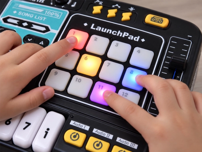 12 svietiacich padov LaunchPad