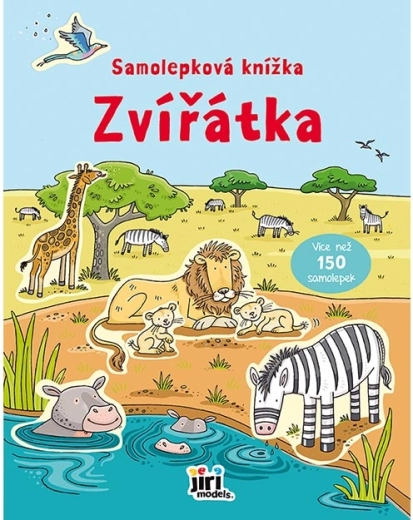 Samolepková knižka Zvieratká