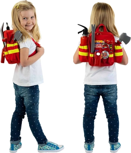 Pohodlný batoh s reflexnými prvkami