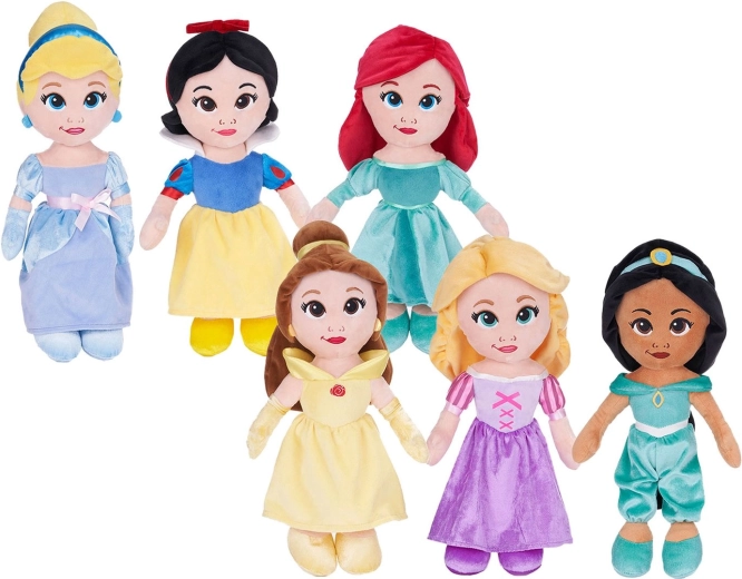Disney princezné plyšová figúrka mix 30 cm (6 druhov) - 1 kus