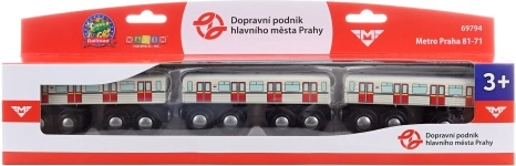 Drevená vlaková súprava Metro