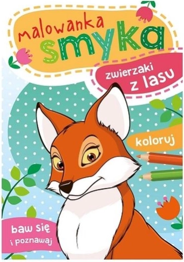 Omaľovánka pre najmenších: Zvieratká z lesa