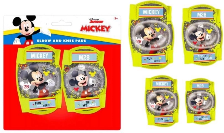 Seven sada chráničov kolien a lakťov Mickey (4 ks)