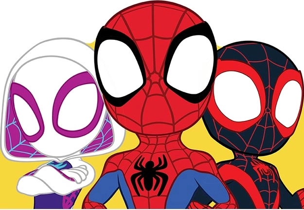 Moje omaľovánky Spidey