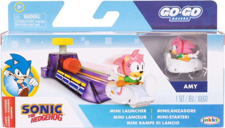 Sonic Go Go Racers mini launcher set
