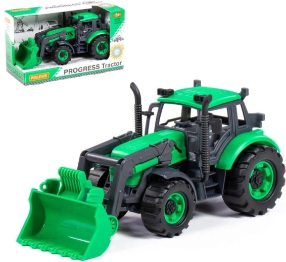Traktor Progress na zotrvačník