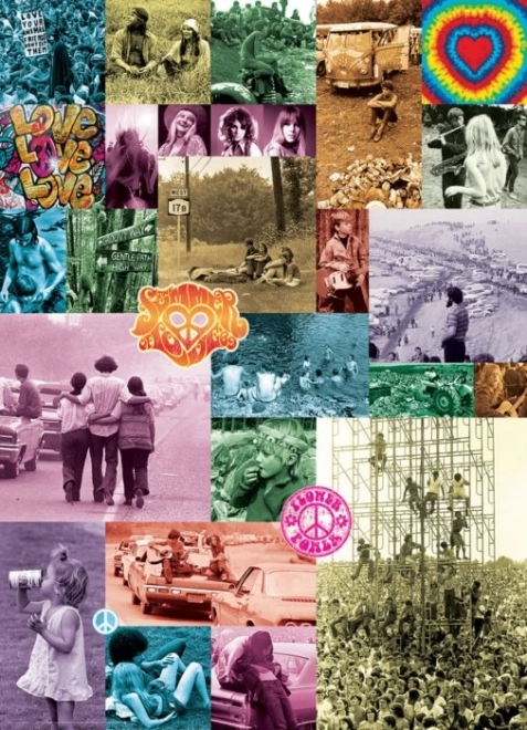 Eurographics Puzzle Láska 60. roky 1000 dielikov