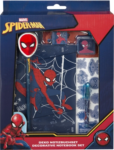Spider-Man dekoratívna sada zápisníka
