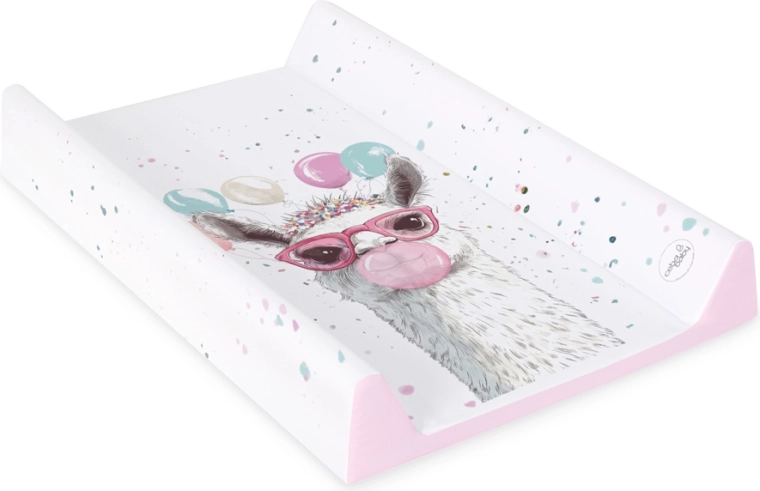 Ceba Baby mäkká prebaľovacia podložka Basic Crazy lama 50 × 70 cm