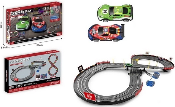 Pretekárska autodráha Madej Crazy Race Track 396 cm