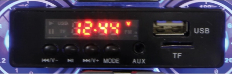 Soundboard pre detskú elektrickú štvorkolku Jamara Protector (UKW/USB/SD) - 1 kus