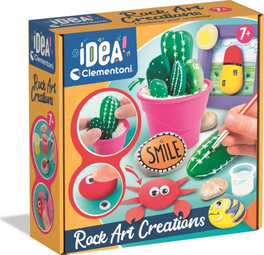 Clementoni Idea kreatívna sada na zdobenie kameňov