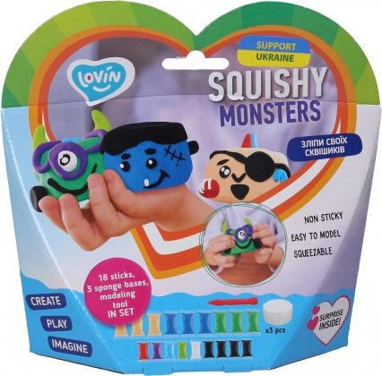 Vyrob si penové roztomilé príšerky sada