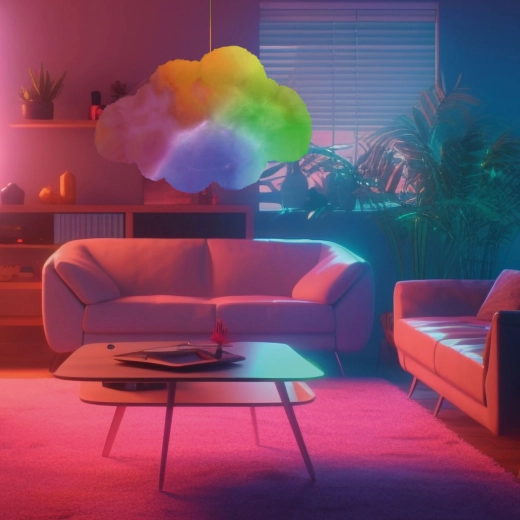 Farebné RGB osvetlenie