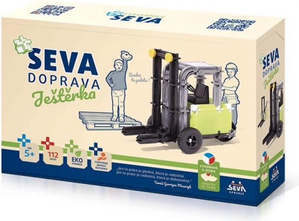 Seva Doprava - vysokozdvižný vozík Jašterka