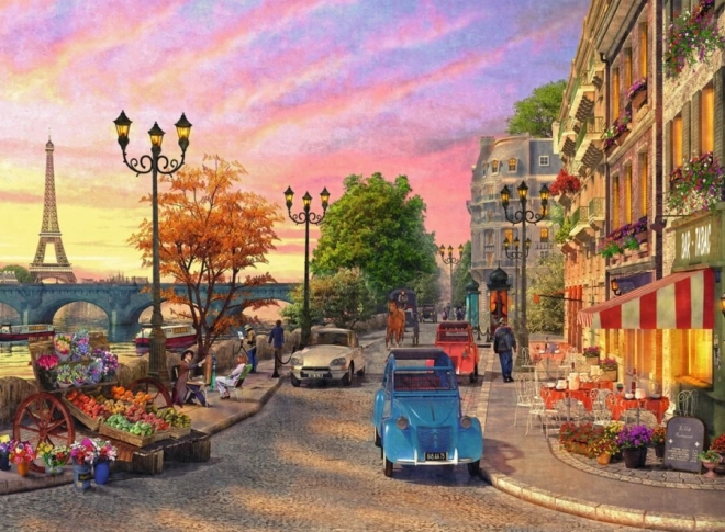 Puzzle Večer v Paríži 500 dielikov