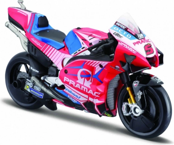 Kovový model motocykla DUCATI PRAMAC Racing 1:18