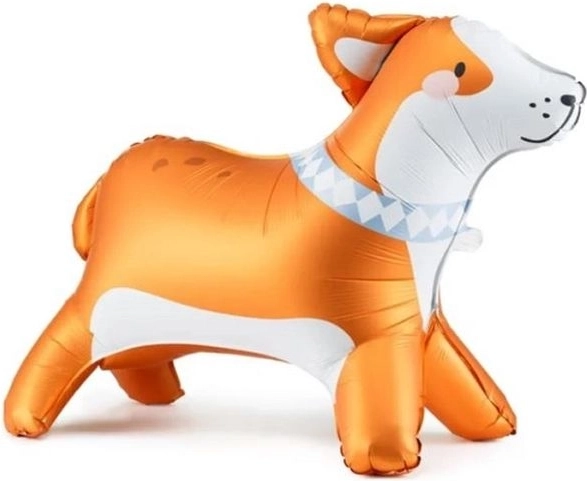 Stojaci fóliový balónik Corgi 88 × 70 cm