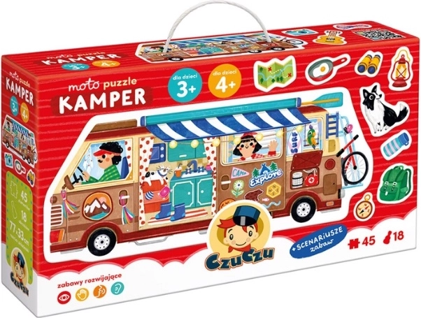 CzuCzu moto puzzle karavan
