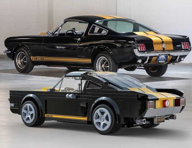 Ikonický vzhľad Shelby GT 350H